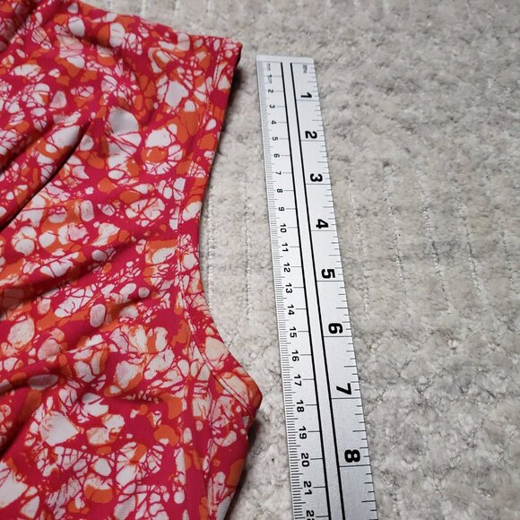 Michael Kors Women's Floral Patterned Cowl Neck Top Size M - Picture 8 of 9